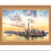 Poster Palooza 8x20 Ornate Gold Complete Wood Picture Frame with UV Acrylic Plexiglass, Foam Board Backing & Hardware Included view 3