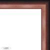 Poster Palooza 16x22 Contemporary Walnut Complete Wood Picture Frame with UV Acrylic Plexiglass, Foam Board Backing & Hardware Included view 2