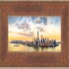 Poster Palooza 14x40 Distressed/Aged Antique Gold Complete Wood Panoramic Frame with UV Acrylic Plexiglass, Foam Board Backing & Hardware Included view 3