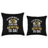 20th Birthday After God Made Me 20 Years Ago Funny Birthday Throw Pillow view 3