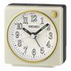 Seiko Fuji II Bedroom Alarm Clock, Pearl White view 1