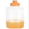 TDST Set of 4 Clear Water Bottles with Removable Snack Compartments, 13 oz. Bulk with bonus TDST Lua Swag view 3