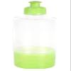 TDST Set of 4 Clear Water Bottles with Removable Snack Compartments, 13 oz. Bulk with bonus TDST Lua Swag view 4