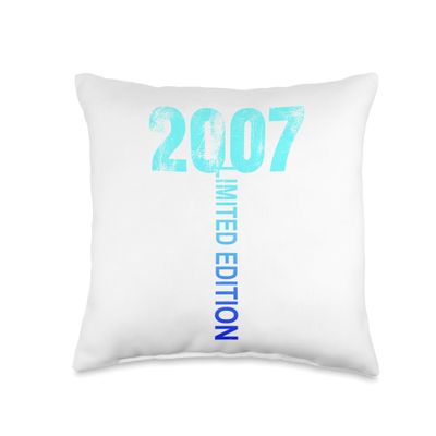 19 years old boy limited edition 19th birthday present girl Throw Pillow