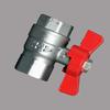 Steam Cleaner 1/2 NPT Ball Valve 266F Low Pressure 500PSI Max HQ view 1