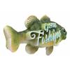 1 Pcs Southwest Gone Fishing Sea Bass Fish Hanging Wall Plaque 16.75"L view 2
