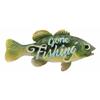 1 Pcs Southwest Gone Fishing Sea Bass Fish Hanging Wall Plaque 16.75"L view 4