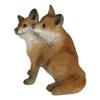 1 Pcs Lifelike Wildlife Woodlands Animal Pet Pals Frolicking Baby Fox Cubs Figurine view 4