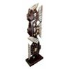1 Pcs Wood Handicraft Large Stacked Abstract River Fish Fishes Figurine 21" H view 2