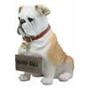 1 Pcs Realistic Large Welcome Statue 12" Tall Adorable Sitting Bulldog view 4
