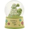 Precious Moments 222102 Turtle-y Love You Resin/Glass Musical Snow Globe view 1