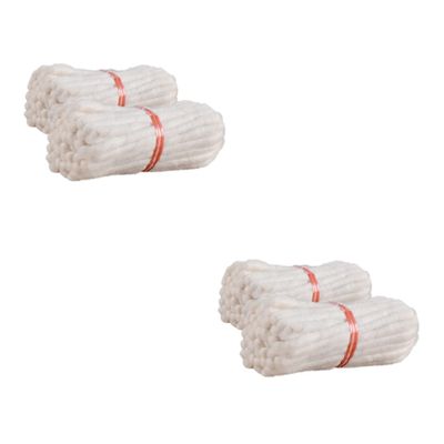 Cabilock 4sets Cotton Wicks for Oil Lamps of Replaceable Cotton Candle Wicks for Kerosene for Projects and Use
