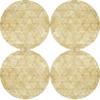 Geometric Capiz Table Placemats (Set of 4) view 3