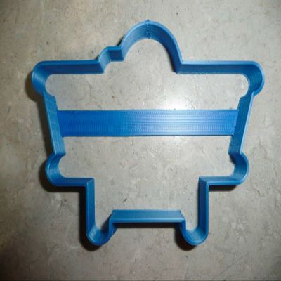 BIPLANE OUTLINE FRONT VIEW FIXED WING AIRCRAFT TWO WING COOKIE CUTTER dhrastore178