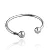 Baby or Toddler Bangle Cuff Bracelet - 925 Sterling Silver - Baptism Gift New view 1