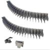 24" Inch Sofa Seat Replacement Coil with 25' Ft Spring Wire, 40 Stay Clips & 8 Upholstery Clips Repair Kit view 3
