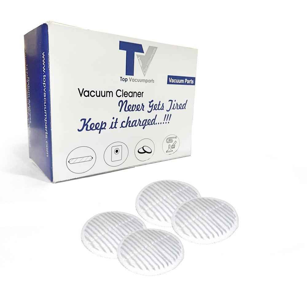 4 Mop Pads Compatible For Bissell Spinwave 20399 23157 23159 2039A 20393 2039T 2039W 20391 20395 2307 2315A Models Powered Hard Floor Mop, Compare to Part # 1611298