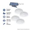 4 Mop Pads Compatible For Bissell Spinwave 20399 23157 23159 2039A 20393 2039T 2039W 20391 20395 2307 2315A Models Powered Hard Floor Mop, Compare to Part # 1611298 view 2