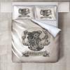 Roadchoice Scorpio Duvet Cover Sets Twin Size,Skull Scorpio Bedding Set 3pcs for Kids Teens Adults Room,Constellation Decor 3 Pieces 1 Duvet Cover view 1
