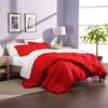 Phoenix Citadel Queen All-Season Cooling Warmth Comforter Set  3 Piece Bedding  100% Egyptian Cotton, Long-Staple & Silky Soft  Luxury Hotel-Quality Duvet Insert  Machine Washable - Red view 1