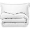 Phoenix Citadel Twin XL All-Season Cooling Warmth Comforter Set  3 Piece Bedding  100% Egyptian Cotton, Long-Staple & Silky Soft  Luxury Hotel-Quality Duvet Insert  Machine Washable - White view 3