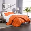 Phoenix Citadel Twin All-Season Cooling Warmth Comforter Set  3 Piece Bedding  100% Egyptian Cotton, Long-Staple & Silky Soft  Luxury Hotel-Quality Duvet Insert  Machine Washable - Orange view 1