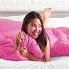 Phoenix Citadel Oversized King All-Season Cooling Warmth Comforter Set  3 Piece Bedding  100% Egyptian Cotton, Long-Staple & Silky Soft  Luxury Hotel-Quality Duvet Insert  Machine Washable - Pink view 2