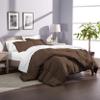 Phoenix Citadel Twin All-Season Cooling Warmth Comforter Set  3 Piece Bedding  100% Egyptian Cotton, Long-Staple & Silky Soft  Luxury Hotel-Quality Duvet Insert  Machine Washable - Chocolate view 1