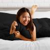 Phoenix Citadel Twin XL All-Season Cooling Warmth Comforter Set  3 Piece Bedding  100% Egyptian Cotton, Long-Staple & Silky Soft  Luxury Hotel-Quality Duvet Insert  Machine Washable - Black view 2