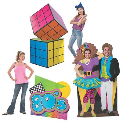 80s Decorating Kit, 3 Piece