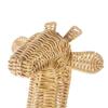 Kaplan Early Learning Giraffe Washable Wicker Floor Basket | Home Decor Organizer | Animal-Shaped Rattan Woven Storage Bin view 2