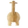 Kaplan Early Learning Giraffe Washable Wicker Floor Basket | Home Decor Organizer | Animal-Shaped Rattan Woven Storage Bin view 4