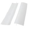 Sets of 2 Silicone Counter Gap Cover - Clear - 21"W x 2-1/4"D x 1/2"H, each Trimmable view 1