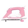 Oliso TG1600 Pro Plus 1800 Watt SmartIron with Auto Lift | Diamond Ceramic-Flow Soleplate Steam Iron (Pink) + Oliso Carry Bag for full-size irons + Ironing Board Cover (Gray) view 2