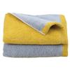Bath Towel Imabari Set of 2 Thick Large Size Made in Japan 70 x 130 cm 100% Cotton Reversible (Large Bath Towel, MimosaGray) view 1