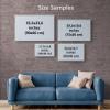 An Nur Calligraphy Tempered Glass Decor, Quran Art, Arabic Calligraphy, Modern Muslim Home Decor, 23.6 x 15.7 inches view 3