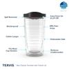 Tervis 16oz Tritan Tumbler | Marvel - Black Panther Icon view 3
