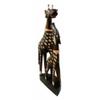1 Pcs Wood Handicrafts Giraffe With Calf Family Figurine view 2