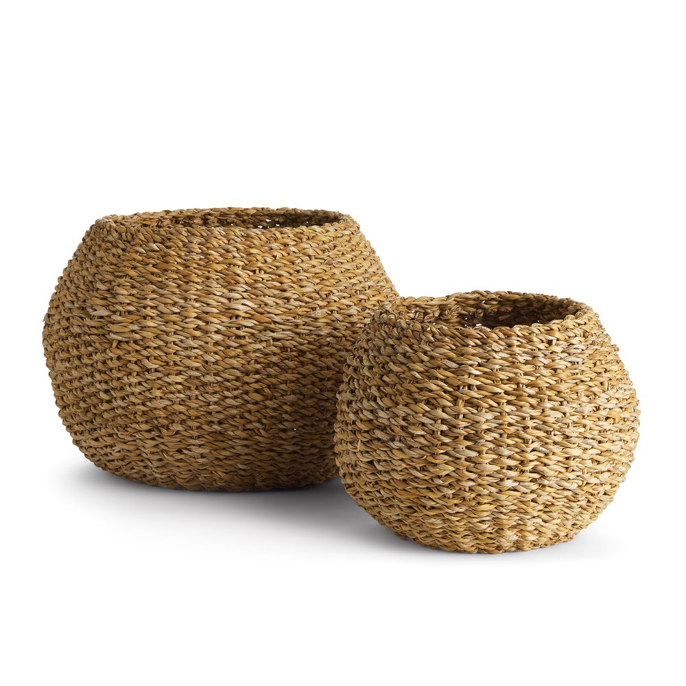 NAPA Home & Garden, SEAGRASS PLANT BASKETS, SET OF 2