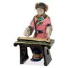 ChinaFurnitureOnline Chinese Porcelain Figurine, Lady Playing Guqin view 1
