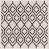Rugs.com - Jill Zarin Outdoor Rug 2' x 3' 1 Ivory Washable Rug Ideal for Patios, Decks, and Porches view 3