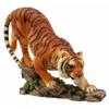 1 Pcs Orange Bengal Tiger Figurine 6" H view 3