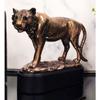 1 Pcs Of 8.5" L Realistic Wildlife Bengal Orange Tiger Prowling Sculpture With Trophy Base view 1