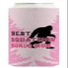 Adoptive Mom Gifts For Women Best Squatchin' Bon-s 6-Pack Ultra Slim Can Drink Sleeves view 4