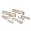 Peterson Real Fyre 24-inch Mountain Birch Log Set with ANSI Certified Vented G45 Dual- Flame Burner w/Variable Flame On/Off Valve w/Handheld Remote Control (Propane Gas) view 2