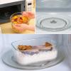 WORDFUN Microwave Plate, Diameter 9.6" 10" 10.6" 12.4", Microwave Oven Cooking Tray, Y-Bottom, Round Glass Turntable Dish Tray, Accessories, for All Brandes Microwaves (Size : Diameter 24.5cm) view 4