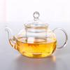 400ml,600ml,800ml,1000ml Glass Teapot with Removable Infuser,Tea Kettle with Beautiful Packaging,Loose Leaf and Blooming Tea Maker,Best Gift for choice (Color : Clear, Size : 400ml) view 4
