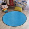 Abstract Gaming Chair Mat for Hardwood Floor Anti-Slip Floor Protector Game Controller Rubber Gaming Computer Chair Mat Stripes Pattern,Turquoise Blue Diameter 39.3 in view 1