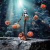 Enesco Disney Showcase The Nightmare Before Christmas Jack Skellington Botanical Figurine, 8.66 Inch, Multicolor view 2