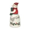 Enesco Jim Shore Heartwood Creek Highland Snowman Plaid Figurine, 6.69 Inch, Multicolor view 2